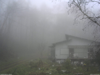 長野県菅平高原 ゆたか山荘 西側(坂上) 2025/11/14 09:30