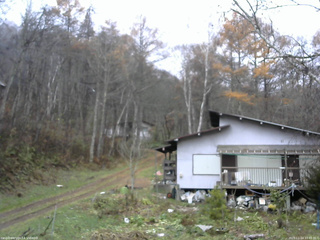 長野県菅平高原 ゆたか山荘 西側(坂上) 2025/11/14 10:45