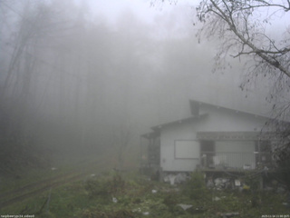 長野県菅平高原 ゆたか山荘 西側(坂上) 2025/11/14 11:00