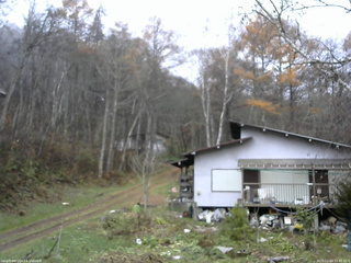 長野県菅平高原 ゆたか山荘 西側(坂上) 2025/11/14 11:45
