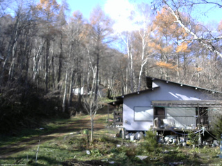 長野県菅平高原 ゆたか山荘 西側(坂上) 2025/11/15 10:30