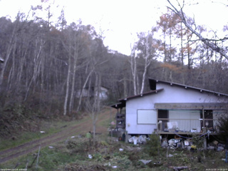 長野県菅平高原 ゆたか山荘 西側(坂上) 2025/11/15 16:00