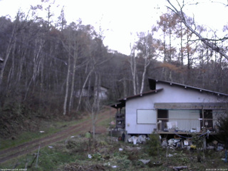 長野県菅平高原 ゆたか山荘 西側(坂上) 2025/11/16 16:30