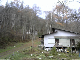 長野県菅平高原 ゆたか山荘 西側(坂上) 2025/11/18 09:45