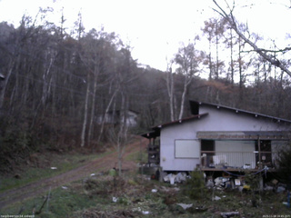 長野県菅平高原 ゆたか山荘 西側(坂上) 2025/11/18 16:45