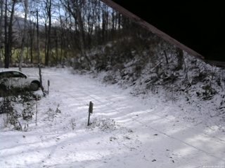長野県菅平高原 ゆたか山荘 東側(坂下) 2025/11/20 10:15
