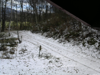 長野県菅平高原 ゆたか山荘 東側(坂下) 2025/11/20 12:15