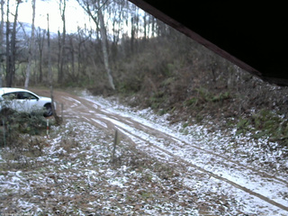長野県菅平高原 ゆたか山荘 東側(坂下) 2025/11/20 16:15