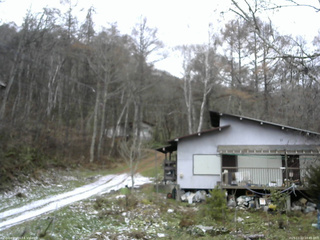 長野県菅平高原 ゆたか山荘 西側(坂上) 2025/11/22 10:45