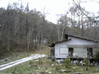 長野県菅平高原 ゆたか山荘 西側(坂上) 2025/11/22 11:45