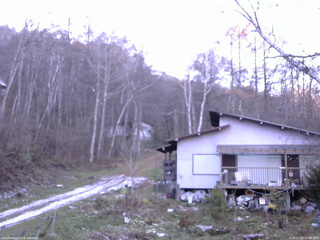長野県菅平高原 ゆたか山荘 西側(坂上) 2025/11/22 14:30