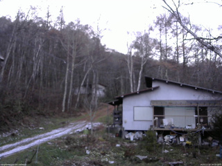 長野県菅平高原 ゆたか山荘 西側(坂上) 2025/11/22 16:15