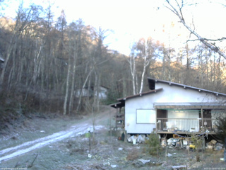 長野県菅平高原 ゆたか山荘 西側(坂上) 2025/11/23 07:15