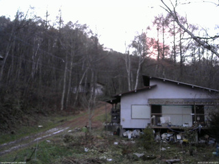長野県菅平高原 ゆたか山荘 西側(坂上) 2025/11/23 16:45