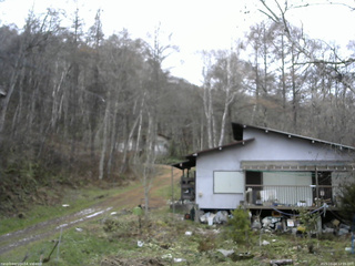 長野県菅平高原 ゆたか山荘 西側(坂上) 2025/11/24 12:15