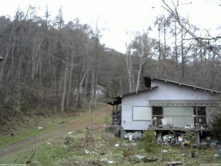 長野県菅平高原 ゆたか山荘 西側(坂上) 2025/11/24 14:45