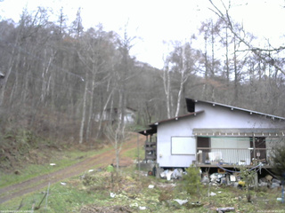 長野県菅平高原 ゆたか山荘 西側(坂上) 2025/11/25 08:45