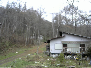 長野県菅平高原 ゆたか山荘 西側(坂上) 2025/11/25 09:45