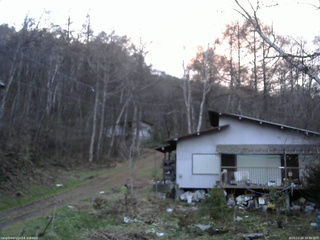 長野県菅平高原 ゆたか山荘 西側(坂上) 2025/11/25 16:30