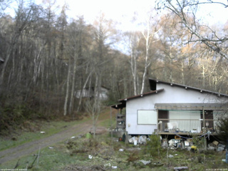 長野県菅平高原 ゆたか山荘 西側(坂上) 2025/11/26 07:45