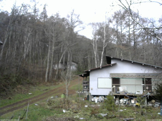 長野県菅平高原 ゆたか山荘 西側(坂上) 2025/11/26 10:15