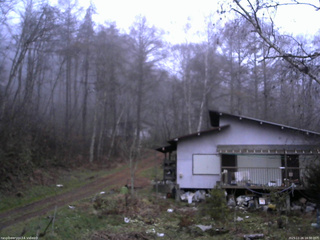 長野県菅平高原 ゆたか山荘 西側(坂上) 2025/11/26 16:30