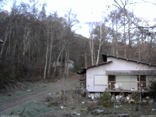 長野県菅平高原 ゆたか山荘 西側(坂上) 2025/11/27 06:45