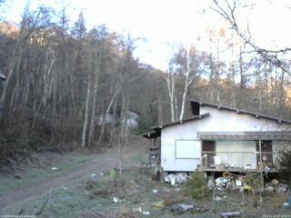 長野県菅平高原 ゆたか山荘 西側(坂上) 2025/11/27 07:15
