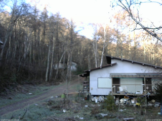 長野県菅平高原 ゆたか山荘 西側(坂上) 2025/11/27 07:45