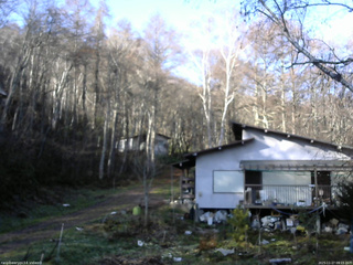 長野県菅平高原 ゆたか山荘 西側(坂上) 2025/11/27 09:15