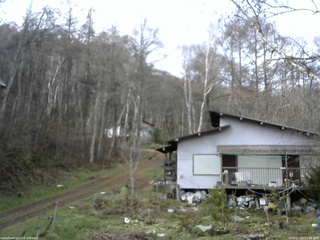 長野県菅平高原 ゆたか山荘 西側(坂上) 2025/11/27 11:15