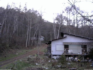 長野県菅平高原 ゆたか山荘 西側(坂上) 2025/11/27 16:15