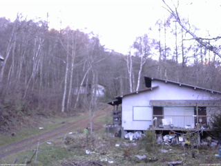 長野県菅平高原 ゆたか山荘 西側(坂上) 2025/11/28 14:45