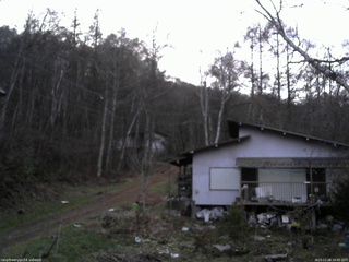 長野県菅平高原 ゆたか山荘 西側(坂上) 2025/11/28 16:45