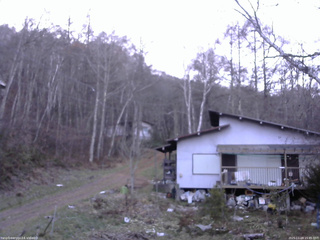 長野県菅平高原 ゆたか山荘 西側(坂上) 2025/11/29 15:45