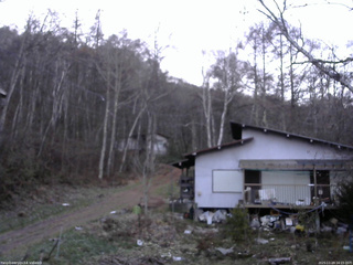 長野県菅平高原 ゆたか山荘 西側(坂上) 2025/11/29 16:15