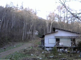 長野県菅平高原 ゆたか山荘 西側(坂上) 2025/11/30 13:45