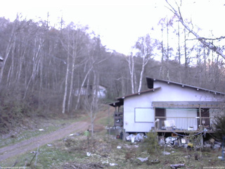 長野県菅平高原 ゆたか山荘 西側(坂上) 2025/11/30 14:30