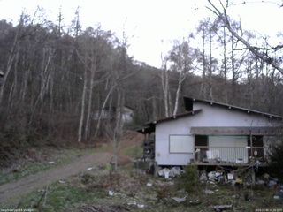 長野県菅平高原 ゆたか山荘 西側(坂上) 2025/11/30 16:30