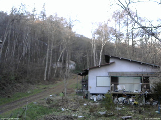 長野県菅平高原 ゆたか山荘 西側(坂上) 2025/12/01 13:45