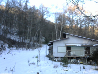 長野県菅平高原 ゆたか山荘 西側(坂上) 2025/12/10 07:30