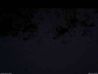 長野県菅平高原 ゆたか山荘 南側 2025/12/11 17:00