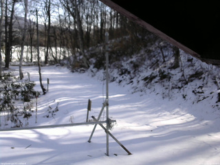 長野県菅平高原 ゆたか山荘 東側(坂下) 2025/12/11 11:15