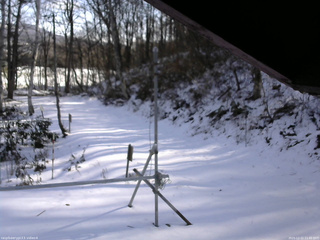 長野県菅平高原 ゆたか山荘 東側(坂下) 2025/12/11 11:45