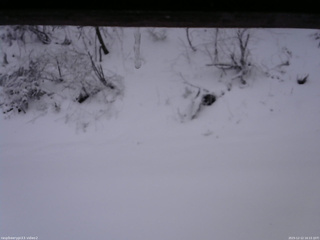 長野県菅平高原 ゆたか山荘 南側 2025/12/12 16:15