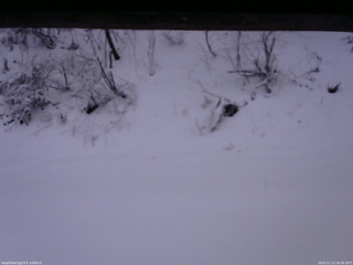 長野県菅平高原 ゆたか山荘 南側 2025/12/12 16:30