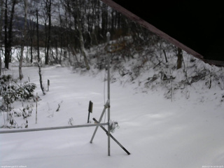 長野県菅平高原 ゆたか山荘 東側(坂下) 2025/12/14 10:30