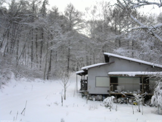 長野県菅平高原 ゆたか山荘 西側(坂上) 2025/12/15 14:30