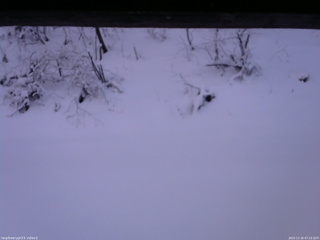 長野県菅平高原 ゆたか山荘 南側 2025/12/16 07:15