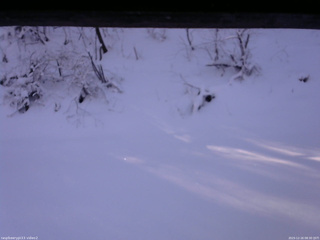 長野県菅平高原 ゆたか山荘 南側 2025/12/16 08:30